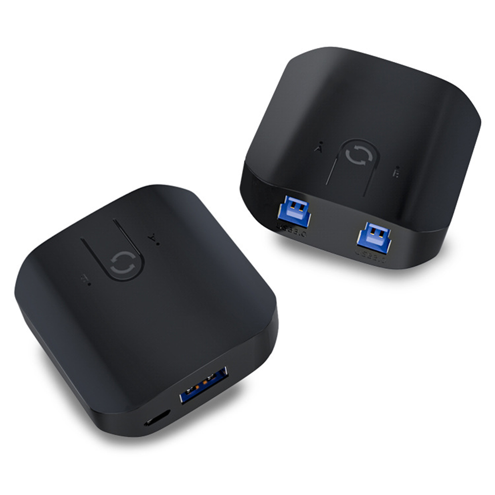 Laptop Extra Accessories - Dual USB 2.0 KVM Switch Box,