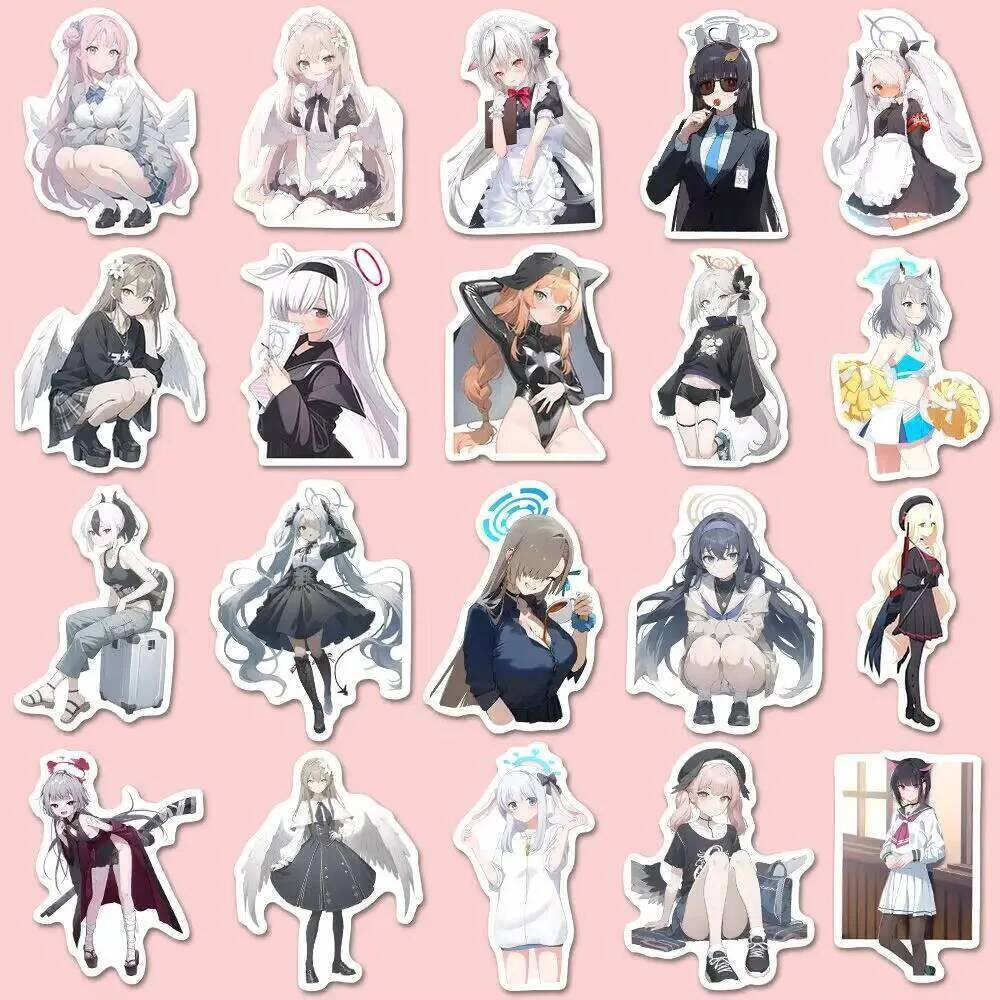 100 Adesivos Azuis de Anime e  - Laptop Accessories Kids avaliação e preço