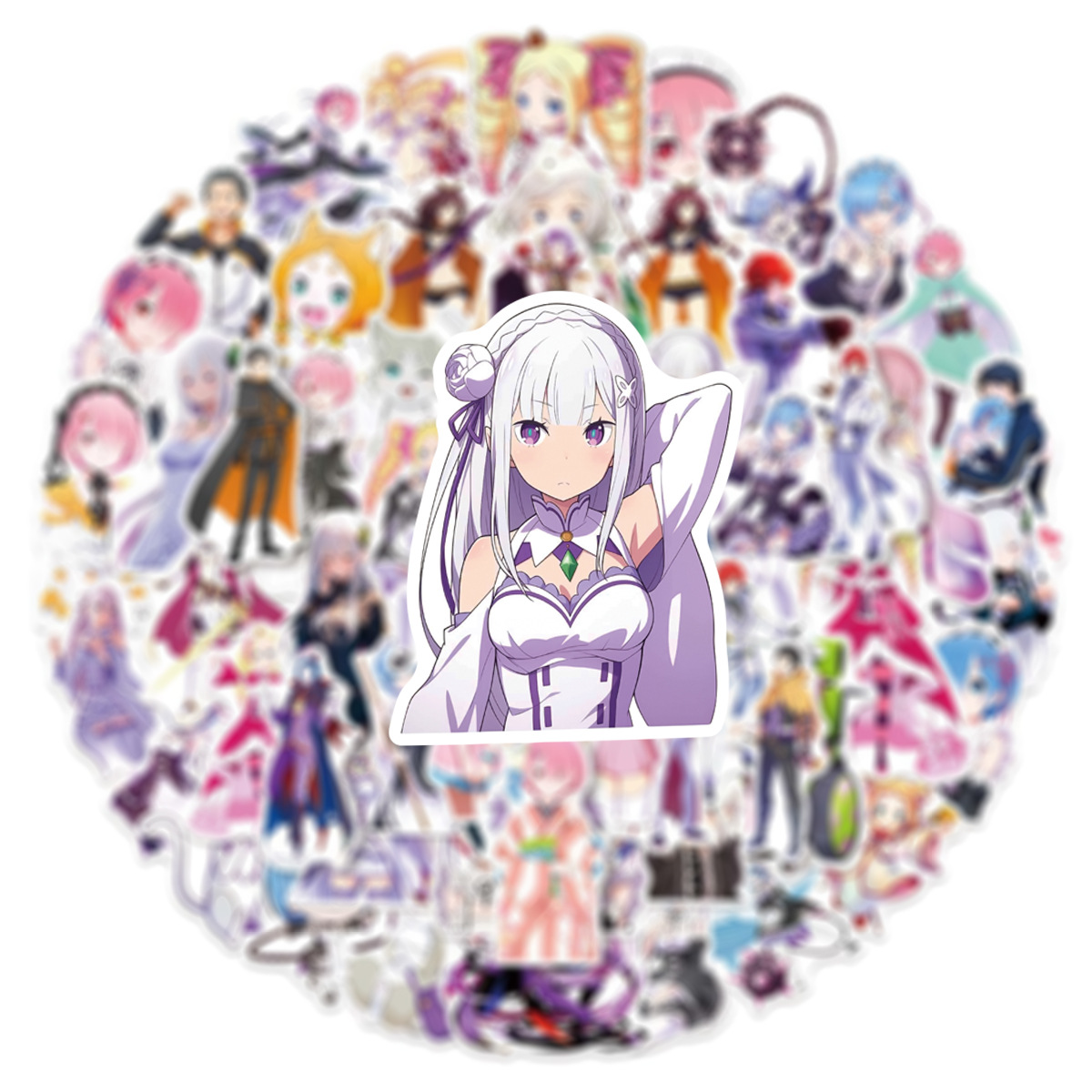 50 Adesivos Re:Zero - Começand - Laptop Accessories Ram avaliação e preço