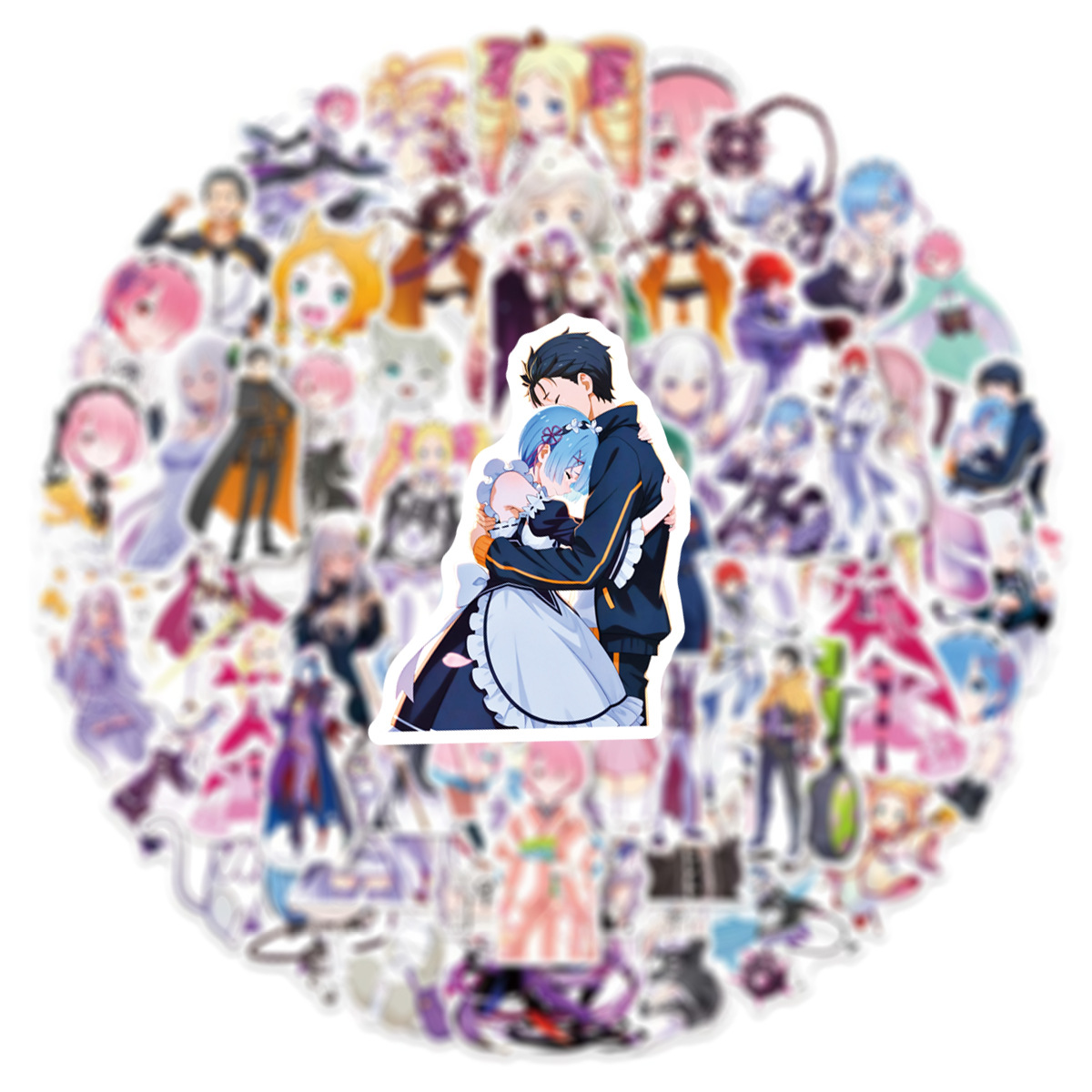 50 Adesivos Re:Zero - Começand - Laptop Accessories Ram avaliação e preço