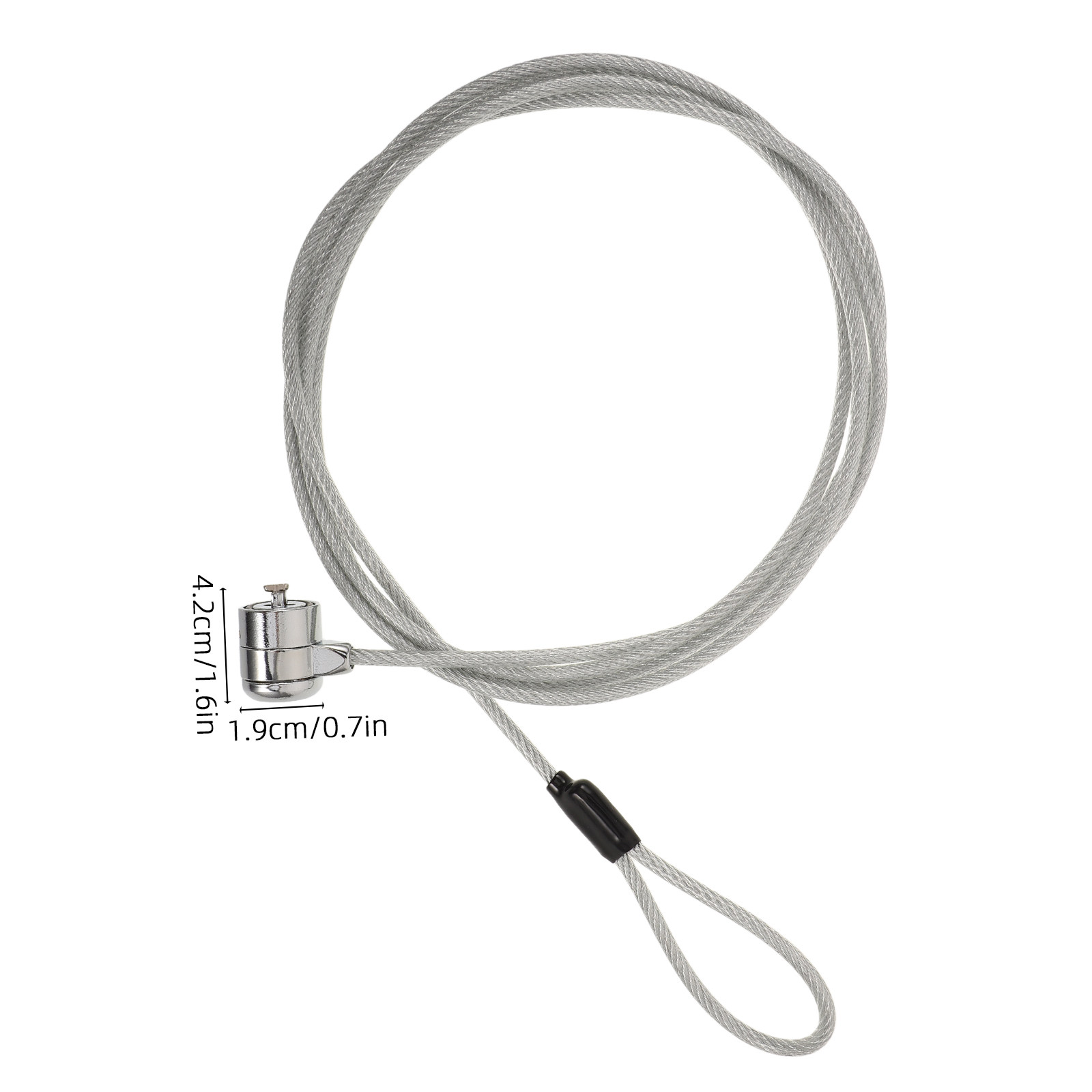 1 Conjunto de Cabo de Seguranç - Laptop Lock Cable avaliação e preço