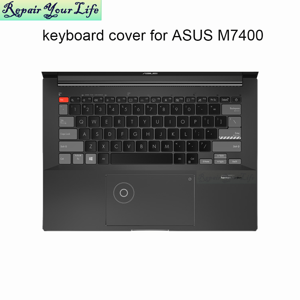M7400 teclado do portátil capa - Laptop Accessories For Asus Vivobook avaliação e preço
