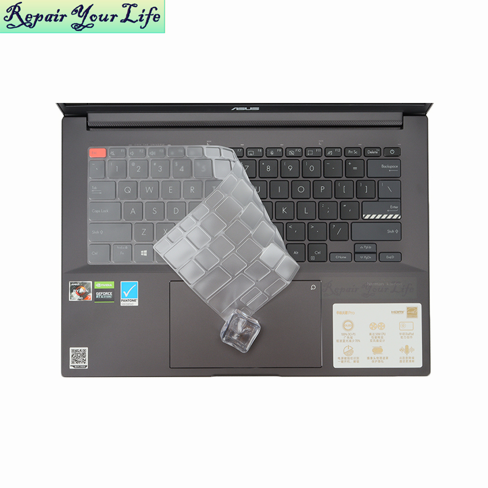 M7400 teclado do portátil capa - Laptop Accessories For Asus Vivobook avaliação e preço