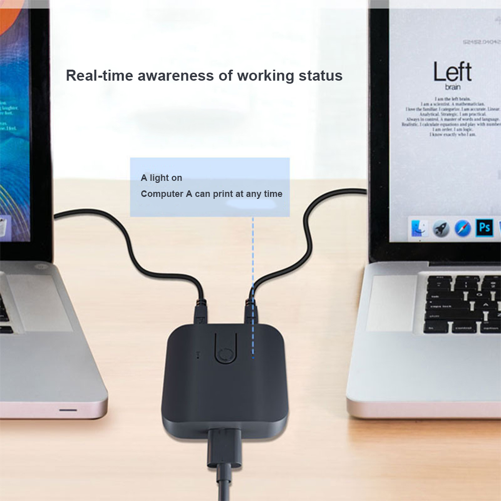 Dual USB 2.0 KVM Switch Box, 2 - Laptop Extra Accessories avaliação e preço