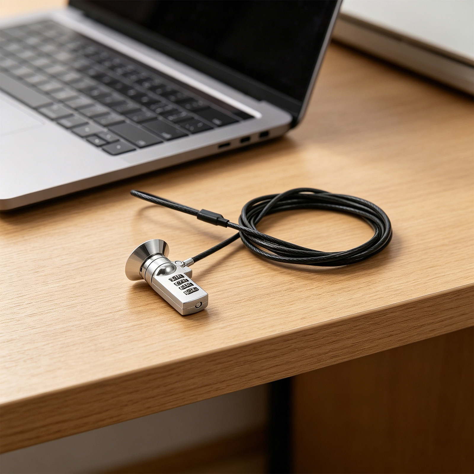 Cabo de Segurança para Laptop, - Laptop Lock Cable avaliação e preço