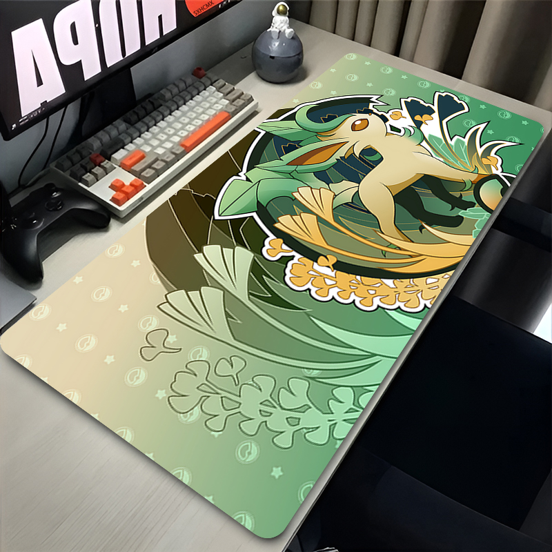 Mouse Pad Gamer P-pokemon Leaf - Laptop Extra Accessories avaliação e preço