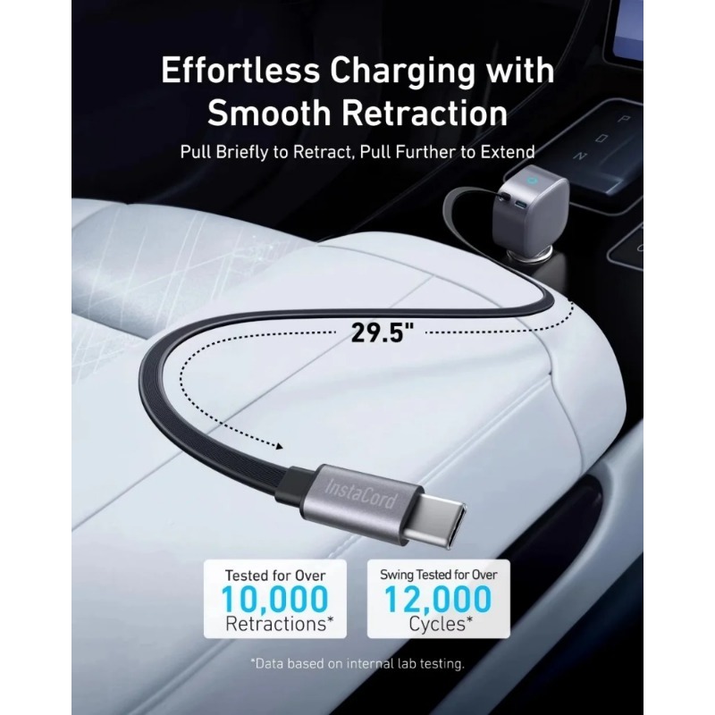 Carregador de Carro Anker A273 - Laptop Lock Cable avaliação e preço