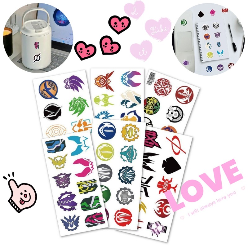 60 Folhas de Adesivos com Logo - Laptop Accessories All avaliação e preço